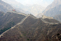 Великая китайская стена. Фотографии китайской стены. Заставка на компьютер - китайская стена