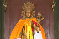 Бодхисаттва Авалокитешвара во дворце Потала в Чэндэ. Bodhisattva Avalokiteshvara
