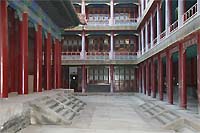 Внутренний двор дворца Потала. Храм Путо Цзунчэн – Малый дворец Потала.