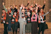 Донецкие дистрибьюторы компании ХуаШен в гостях в Днепропетровске, на проведении квалификационного семинара 2010-10