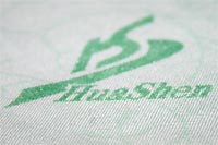 Водяные знаки на оригинальной накидке на подушку торговой марки ХуаШен