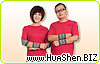 Женская и Мужская футболка с биофотонами ХуаШен