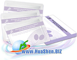 Маска от морщин для лица на шелковой основе ХуаШен. VIP косметика HuaShen