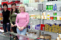 Huashen cosmetic productions. Medicine and pharmaceptual curative medical cosmetic