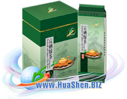 Зеленый чай марки ХуаШен с высоким содержанием селена. Натуральный природный источник селена - чай.